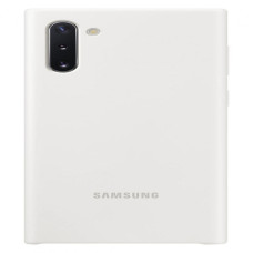 Samsung Aizmugurējais vāciņš Samsung  Galaxy Note 10 Silicone Cover White
