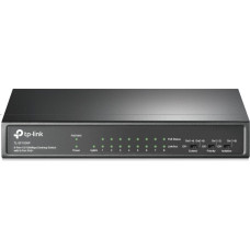 Tp-Link Serveru  - Citi piederumi TP-Link  Switch TL-SF1009P Unmanaged, Desktop, 10/100 Mbps (RJ-45) ports quantity 9, PoE+ ports quantity 8
