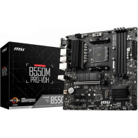 MSI Pamatplate Intel procesorsiem MSI  | B550M PRO-VDH | Processor family AMD | Processor socket AM4 | DDR4 | Memory slots 4 | Number of SATA connectors 4 | Chipset AMD B | Micro ATX
