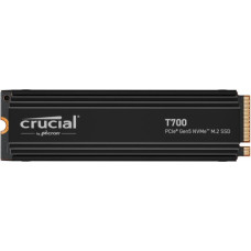 Crucial Cietais disks SSD Crucial  SSD||T700|1TB|M.2|PCIE|NVMe|TLC|Write speed 9500 MBytes/sec|Read speed 11700 MBytes/sec|TBW 600 TB|CT1000T700SSD5