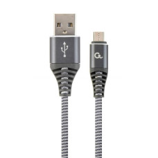 Gembird Kabelis Gembird  CABLE USB2 TO MICRO-USB 1M/CC-USB2B-AMMBM-1M-WB2