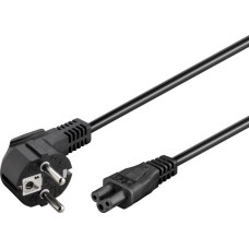 Goobay Kabelis Goobay  Power supply cord (CEE/7/7 to mickey), angled 68004 1.8 m, Black