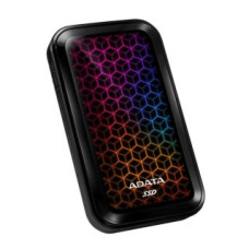 Adata Cietais disks SSD ADATA  External SSD||SE770G|512GB|USB 3.2|Write speed 800 MBytes/sec|Read speed 1000 MBytes/sec|ASE770G-512GU32G2-CBK
