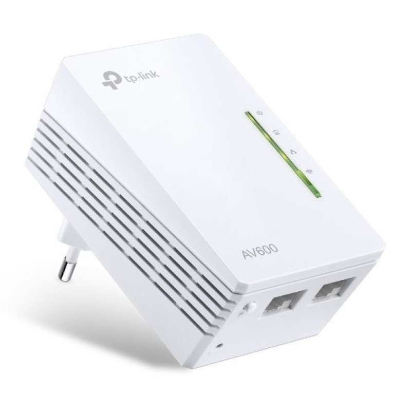 Tp-Link Rūteris TP-Link  AV600 Wi-Fi Powerline Extender TL-WPA4220 10/100 Mbit/s, Ethernet LAN (RJ-45) ports 2, 802.11n, Wi-Fi data rate (max) 300 Mbit/s, Data transfer rate (max) 600 Mbit/s
