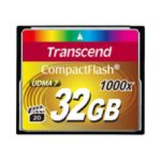 Transcend Atmiņas kartes Transcend  Compact Flash 1000x 32GB