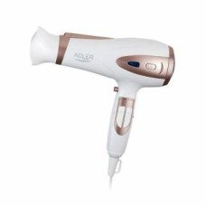 Adler Veselības aizsardzība Adler  Hair Dryer AD 2248 2400 W, Number of temperature settings 3, Ionic function, Diffuser nozzle, White