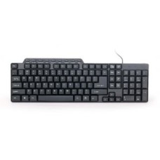 Gembird Datora tastatūra Gembird  KEYBOARD MULTIMEDIA USB ENG/BLACK KB-UM-104