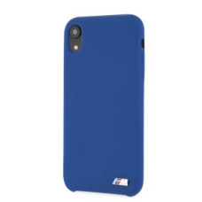 BMW Aizmugurējais vāciņš BMW Apple iPhone XR Hardcase Silicone Navy