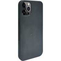 Ilike Aizmugurējais vāciņš iLike Apple iPhone 12 Pro Max Silicone plastic case Eco Print Design Black