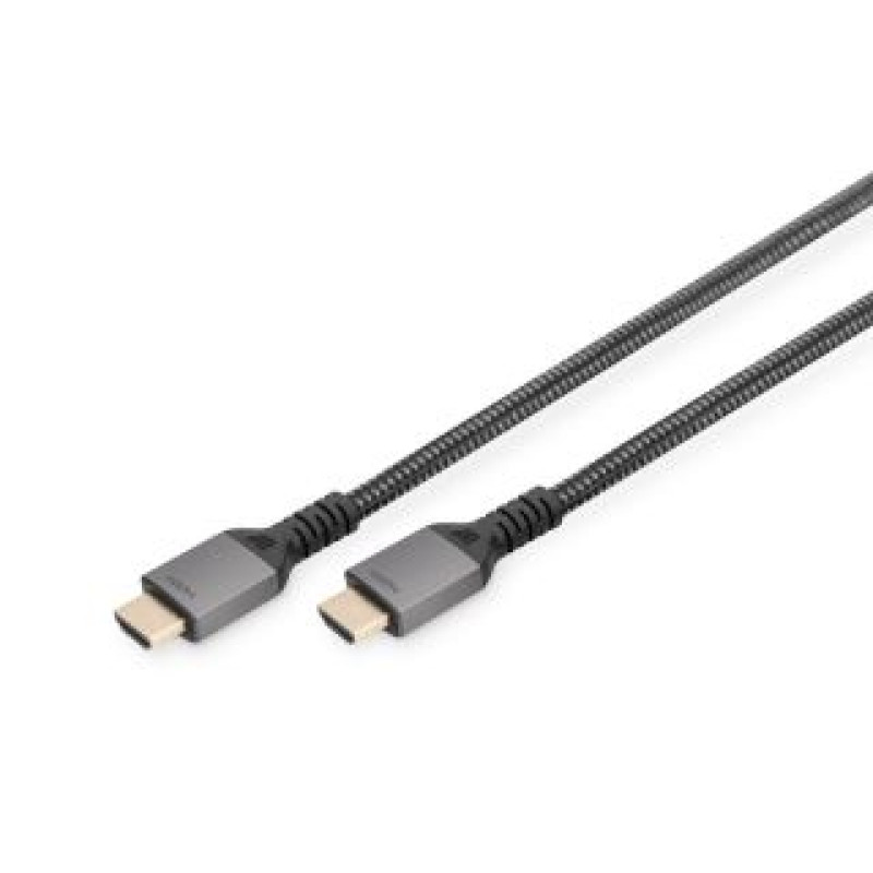 Digitus Monitoru piederums Digitus  8K PREMIUM HDMI 2.1 Connection Cable 	DB-330200-030-S Black, HDMI to HDMI, 3 m
