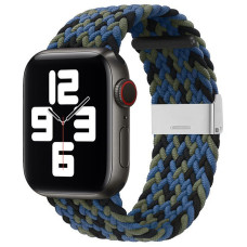 Ilike Siksniņa iLike Apple Watch 38/40/41mm Braided Fabric Strap Blue