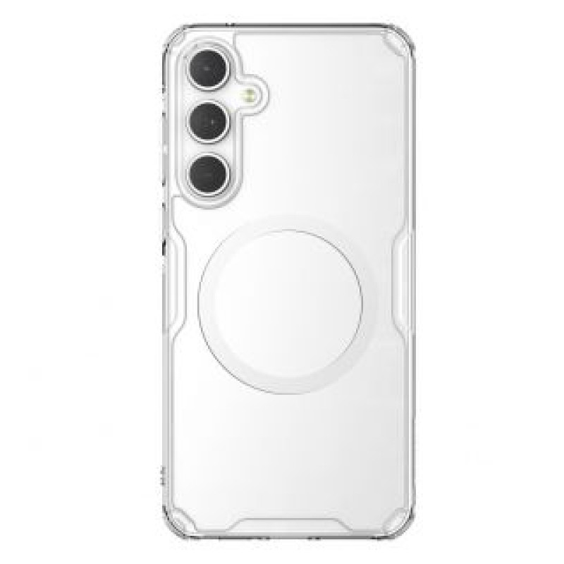 Nillkin Aizmugurējais vāciņš Nillkin - Nillkin Nature TPU PRO Magnetic Cover for Samsung Galaxy A55 5G Transparent