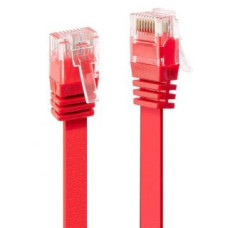 Lindy Nevadāms centrmezgls LINDY  CABLE CAT6 U/UTP 1M/RED 47511
