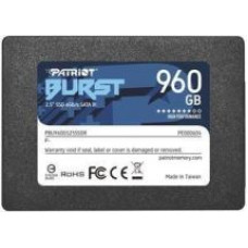 Patriot Cietais disks SSD Patriot  SSD||Burst Elite|960GB|SATA 3.0|3D NAND|Write speed 320 MBytes/sec|Read speed 450 MBytes/sec|2,5