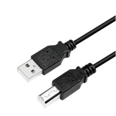Logilink Kabelis Logilink  USB cable USB 2.0 A to B 2x male CU0009B 5 m, USB-A male, USB-B male