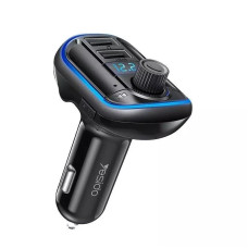 Yesido FM modulators yesido  Y44 MP3 Player Bluetooths Cigarette Lighter Auto Charge Universal U Disk 2 Usb Car Charger Black