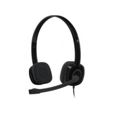 Logitech Vadu austiņas Logitech  HEADSET STEREO H151/BLACK 981-000589