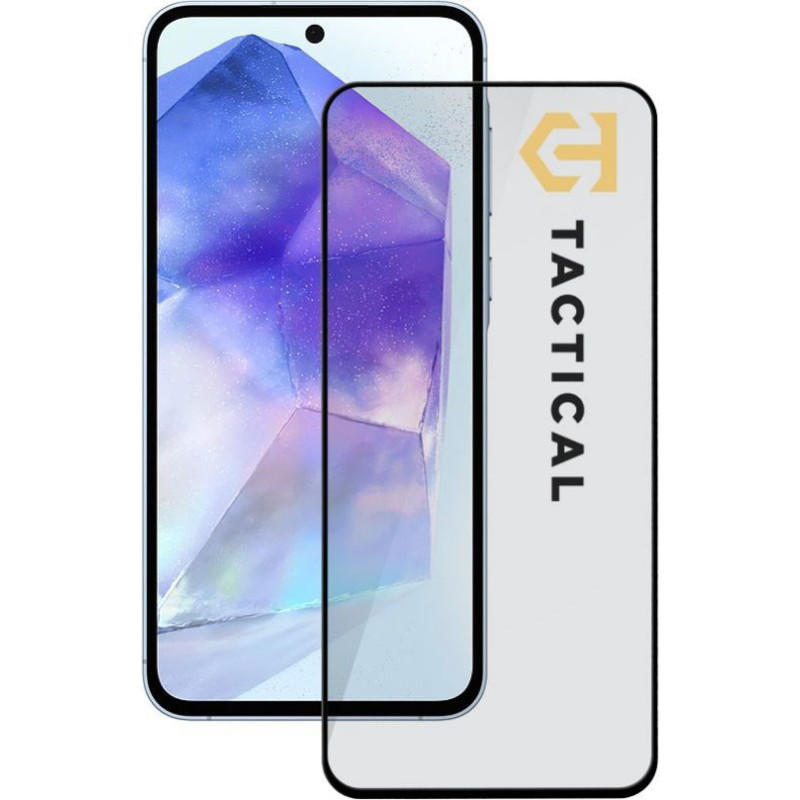 Tactical Aizsargstikls Tactical - Tactical Glass Shield 5D for Samsung Galaxy A55 5G Black