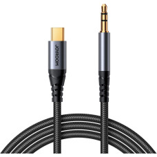 Joyroom Kabelis Joyroom  Joyroom Audio Transfer Series SY-A07 Mini Jack 3.5mm/USB-C Cable 1.2m - Black