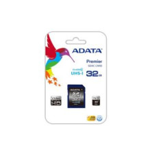 Adata Atmiņas kartes ADATA  Premier 32 GB SDHC Flash memory class 10 No