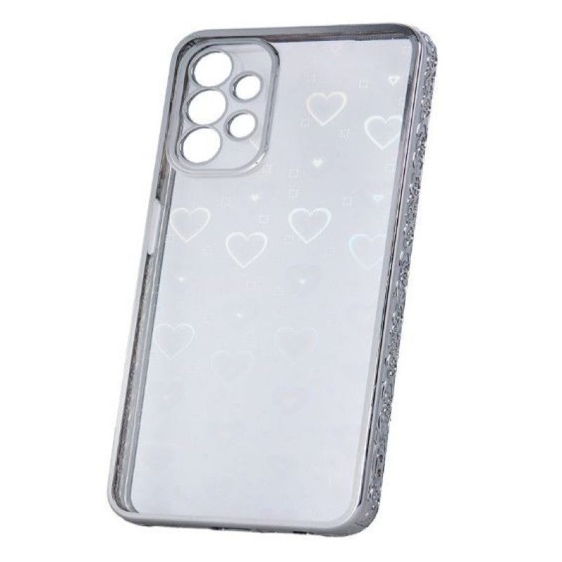 Ilike Aizmugurējais vāciņš iLike Samsung Blink 2in1 case for Samsung Galaxy A13 4G silver
