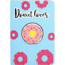 Ilike Maciņš grāmata iLike Samsung Galaxy Tab A8 10.5 (2021) Tablet Case Design SM-X200/SM-X205 Donat