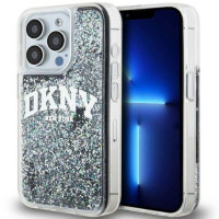 Dkny Aizmugurējais vāciņš DKNY Apple iPhone 15 Pro 6.1 hardcase Liquid Glitter Big Logo Black