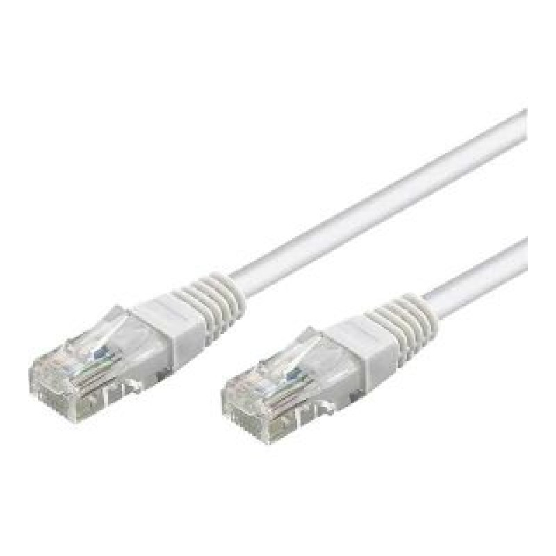 Goobay Parveidotājs Goobay  Patch Cable | 68638 CAT 6 U/UTP | PVC AWG 24/7 | Cable length: 7.5 m | White