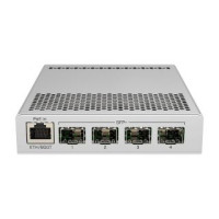 Mikrotik Serveru  - Citi piederumi Mikrotik  Switch CRS305-1G-4S+IN PoE 802.3 af and PoE+ 802.3 at, Web managed, Desktop, 1 Gbps (RJ-45) ports quantity 1, SFP+ ports quantity 4