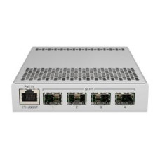 Mikrotik Serveru  - Citi piederumi Mikrotik  Switch CRS305-1G-4S+IN PoE 802.3 af and PoE+ 802.3 at, Web managed, Desktop, 1 Gbps (RJ-45) ports quantity 1, SFP+ ports quantity 4