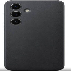 Samsung Aizmugurējais vāciņš Samsung - Galaxy S24 Leather Cover case Black