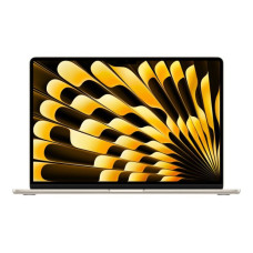 Apple Portatīvais dators Apple  MacBook Air 15”  M4 10C CPU, 10C GPU/16GB/512GB SSD/Starlight/RUS |