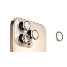 Evelatus Aizsargstikls Evelatus Apple iPhone 16 Pro / 16 Pro Max Camera Lens Protector Armor Desert Titanium