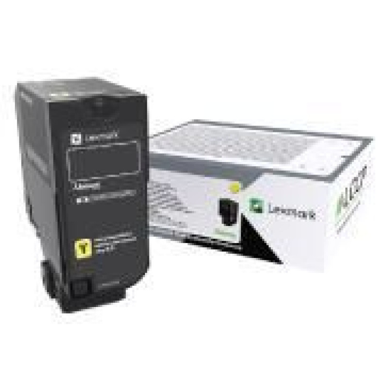 Lexmark Aksesuāri un izejmateriāli LEXMARK  Standard Yield Toner Cartridge Cartridge, Yellow