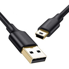 Ugreen Kabelis Ugreen  Ugreen cable USB - mini USB 480 Mbps 1 m black (US132 10355)