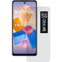 - Aizsargstikls -  OBAL:ME 2.5D Glass Screen Protector for Infinix Hot 40 Pro Clear