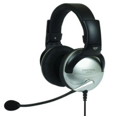 Koss Bezvadu austiņas Koss  Headphones SB45 Wired, On-Ear, Microphone, 3.5 mm, Noise canceling, Silver/Black