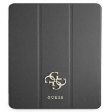 Guess Maciņš grāmata Guess Apple iPad 11 2021 Book Cover Saffiano Collection Black