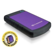 Transcend Cietais disks HDD Transcend  External HDD||StoreJet|1TB|USB 3.0|Colour Purple|TS1TSJ25H3P