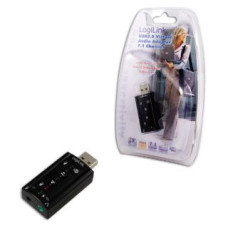 Logilink Kabelis Logilink  USB Audio adapter, 7.1 sound effect