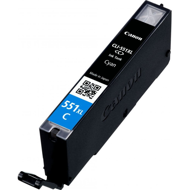 Canon Aksesuāri un izejmateriāli Canon  CLI-551XL C Ink Cartridge, Cyan