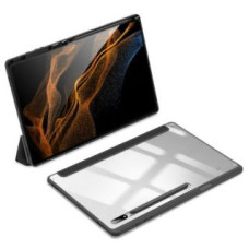 Dux Ducis Maciņš grāmata Dux Ducis  Toby Armored Flip Smart Case Galaxy Tab S8 Ultra with Stylus Holder Black