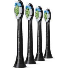Philips Zobu birste Philips  Toothbrush replacement HX6064/11 Heads, For adults, Number of brush heads included 4, Black