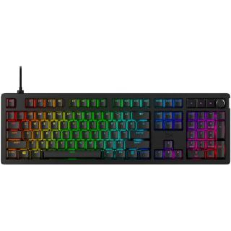 Hyperx Datora tastatūra HyperX  KEYBOARD ALLOY RISE BLACK/7G7A3AA#ABA