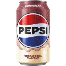 PEPSI Cream Soda Zero, bundžā 330ml