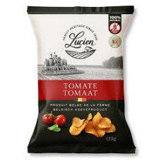 Lucien Classic kartupeļu čipsi ar tomātu garšu 125g