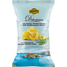 PAPAS ARGENTE kartupeļu čipsi ar Vidusjūras garšaugiem 120g