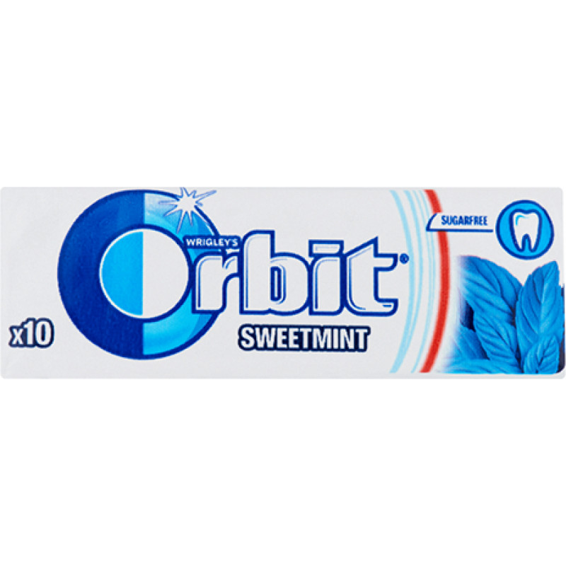 Orbit Sweetmint košļājamā gumija 14g
