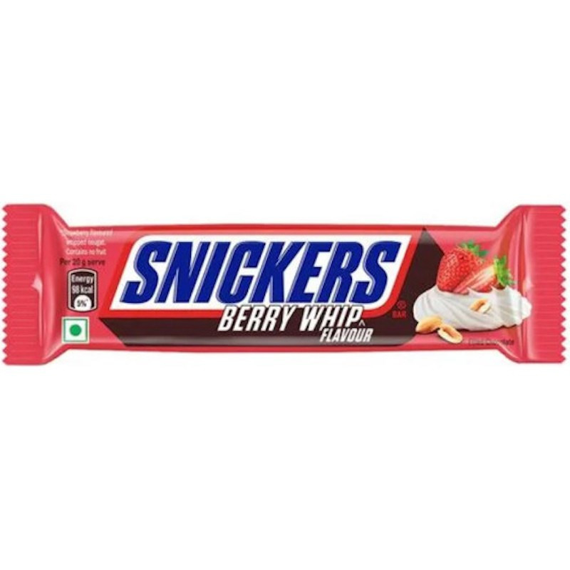 SNICKERS Berry Whip šokolādes batoniņš 40g