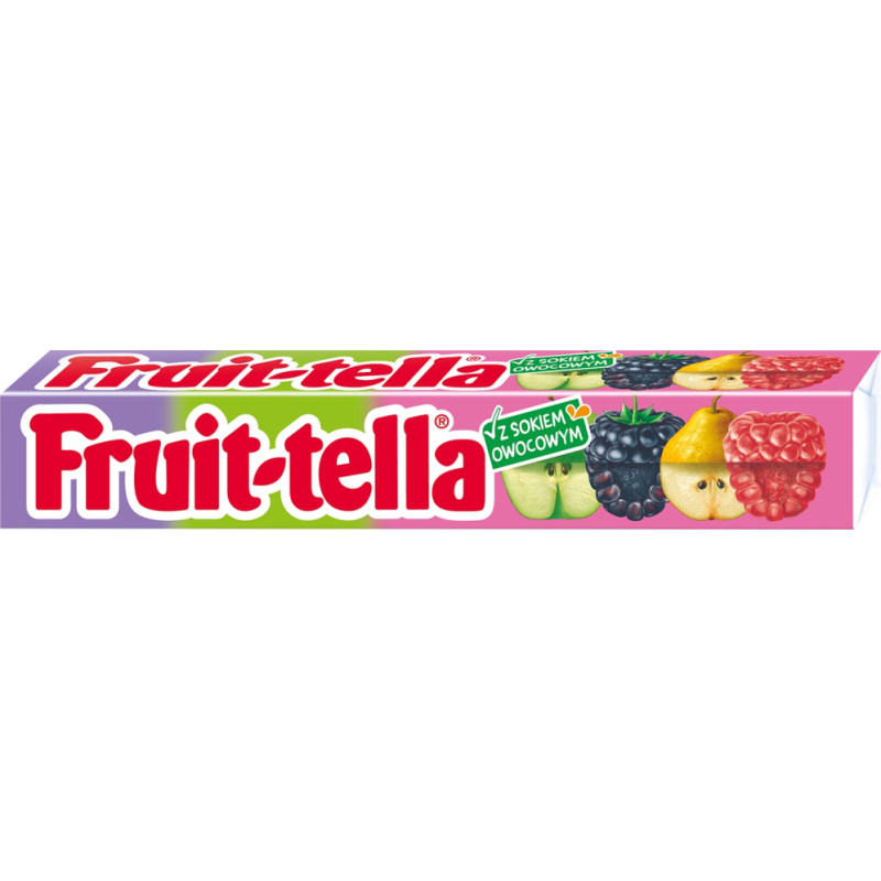 FRUITELLA Fruity Garden košļājamās konfektes 41g